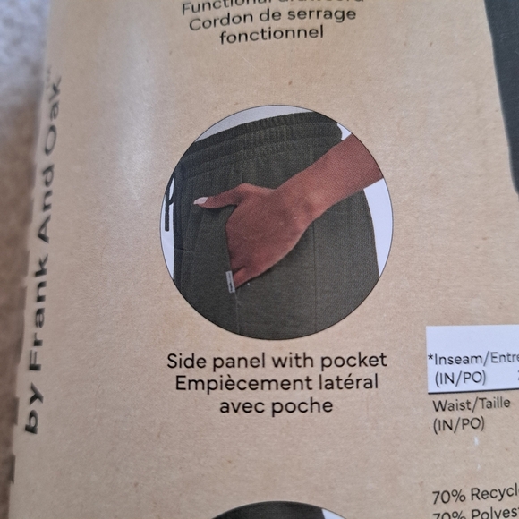 Frank & Oak Ultra-Soft Ladies' Lounge Pants - 2 Pack, Green and Black - Picture 5 of 10